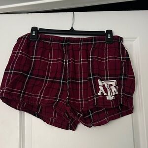 Fanatics Texas A&M Plaid Women's Athletic Shorts
